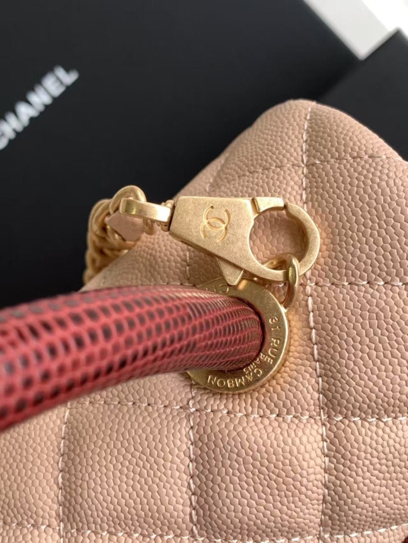 Ch**el top handle bags